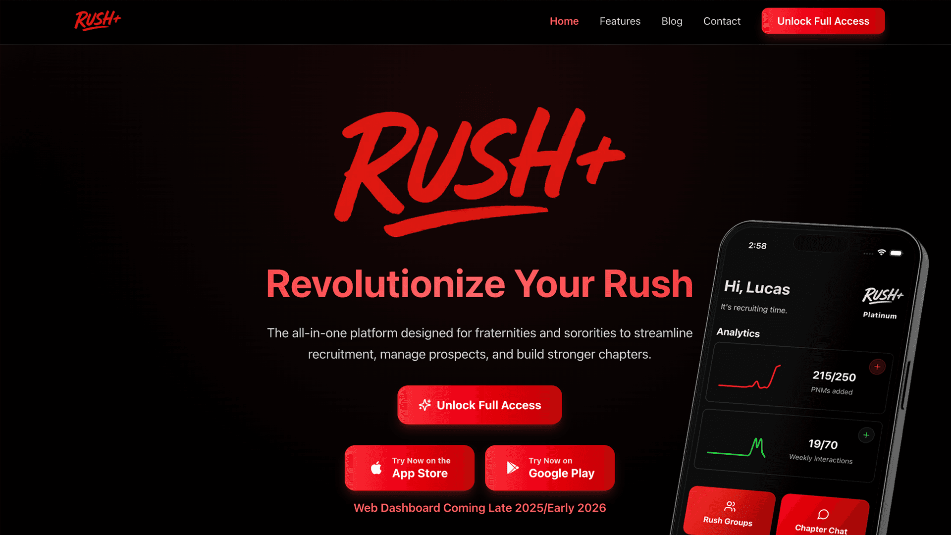 Rush+ Screenshot